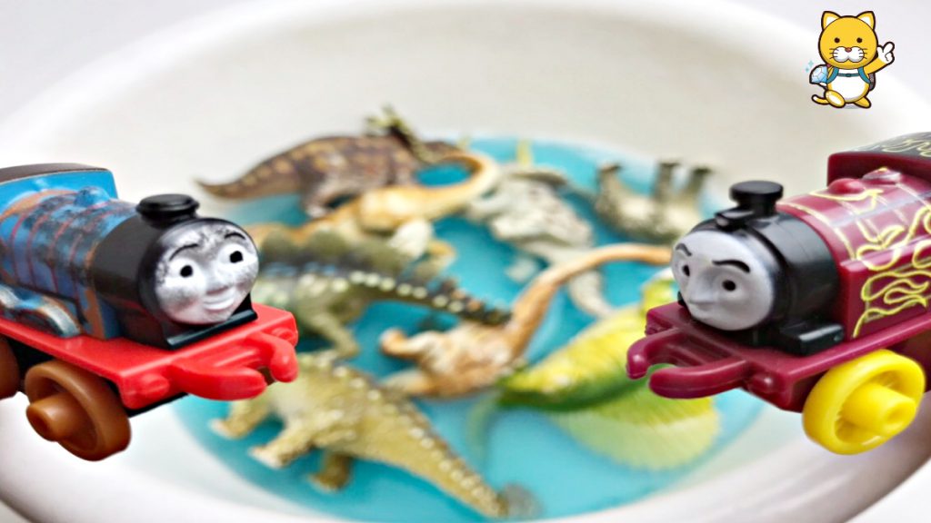 恐竜のおもちゃ 名前を学ぼう！きかんしゃトーマスも登場  Thomas＆Friend  Learn Dinosaur Names Education – YeeTan oharuko toys